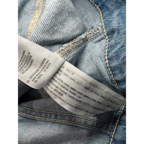 Hollister cropped denim jean jacket womens small y2k 2000s trendy rocker punk - Picture 5 of 7